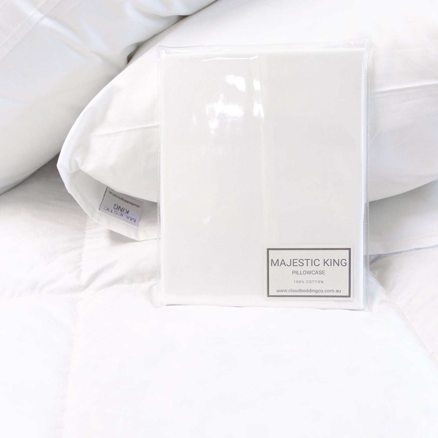 Majestic King Pillowcase - 100% Fine Cotton